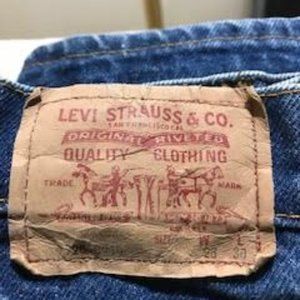 Vintage 720 Levi Blue Jeans